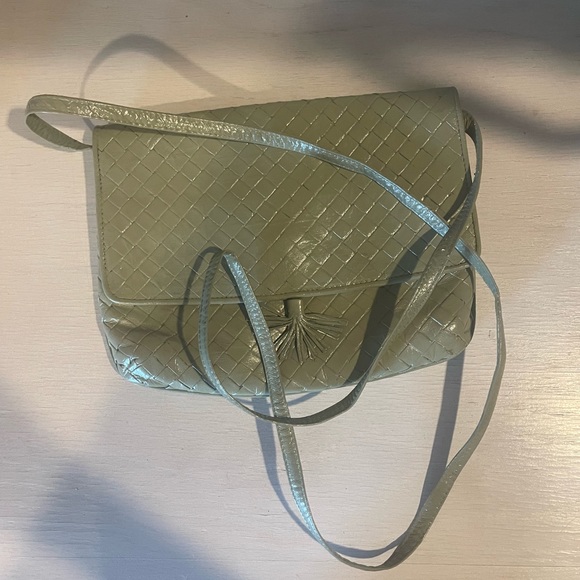 Bottega purse repainted jn sage - Picture 7 of 8